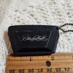 Dale Earnhardt vintage key chain ear plug holder